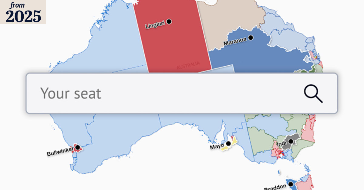 Election 2025 electorate map: How close is the race in my seat?